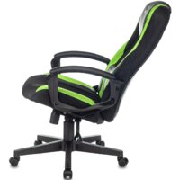Игровое (геймерское) кресло Zombie 9 (черный/салатовый) - Превью изображения №5 — Интернет-магазин Time-Shop