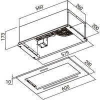 Кухонная вытяжка Weissgauff Integra 850 PB BL (черный) - Превью изображения №2 — Интернет-магазин Time-Shop
