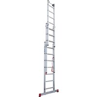 Лестница-стремянка Новая высота NV 523 трёхсекционная индустриальная 3x7 ступеней - Превью изображения №4 — Интернет-магазин Time-Shop