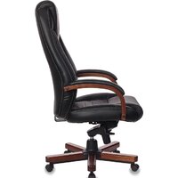 Офисное кресло Бюрократ T-9923WALNUT (черный) - Превью изображения №3 — Интернет-магазин Time-Shop