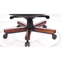 Офисное кресло Бюрократ T-9923WALNUT (черный) - Превью изображения №5 — Интернет-магазин Time-Shop