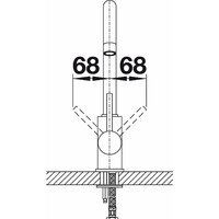 Смеситель Blanco Mida Silgranit (черный) - Превью изображения №5 — Интернет-магазин Time-Shop