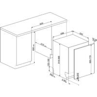 Встраиваемая посудомоечная машина Smeg STL7322BL - Превью изображения №5 — Интернет-магазин Time-Shop