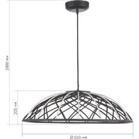 Подвесная люстра ST Luce SL6016.403.01 - Превью изображения №8 — Интернет-магазин Time-Shop