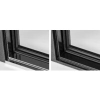 Металлическая дверь Guard Термо MG109 96x205 правая (черное серебро/белый ясень) - Превью изображения №12 — Интернет-магазин Time-Shop