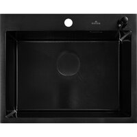 Кухонная мойка Roxen Snake 560220-60-BS PVD графит/текстурная поверхность (с коландером и дозатором) - Превью изображения №8 — Интернет-магазин Time-Shop