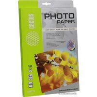 Фотобумага CACTUS Матовая A4 140 г/м2 100 листов [CS-MA4140100] - Превью изображения №2 — Интернет-магазин Time-Shop