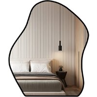 Зеркало EMZE 76x92 UV.NF.CLOUD.76.92.CHE (черный с УФ-окантовкой) - Превью изображения №1 — Интернет-магазин Time-Shop