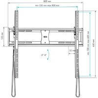 Кронштейн для телевизора VLK TRENTO-42 (черный) - Превью изображения №8 — Интернет-магазин Time-Shop