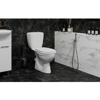 Унитаз напольный Керамин Фест МС Инкоэр-Б1 (белый, с мягким сиденьем) - Превью изображения №2 — Интернет-магазин Time-Shop