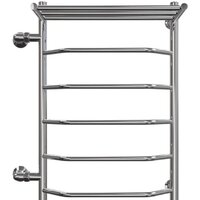 Полотенцесушитель Granula Трапеция, с полочкой боковое подключение левое 50х100 см - Превью изображения №2 — Интернет-магазин Time-Shop