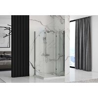 Душевая дверь Rea Fold Modul 90 N2 (хром/прозрачное стекло) - Превью изображения №2 — Интернет-магазин Time-Shop