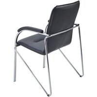 Офисный стул Helmi Самба М HL-F04 344607 (металл хром/экокожа/черный BOX2) - Превью изображения №6 — Интернет-магазин Time-Shop