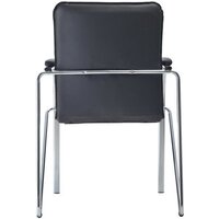 Офисный стул Helmi Самба М HL-F04 344607 (металл хром/экокожа/черный BOX2) - Превью изображения №5 — Интернет-магазин Time-Shop