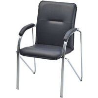 Офисный стул Helmi Самба М HL-F04 344607 (металл хром/экокожа/черный BOX2) - Превью изображения №7 — Интернет-магазин Time-Shop