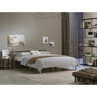 Кровать Домаклево Лофт 140x200 (серый) - Превью изображения №4 — Интернет-магазин Time-Shop