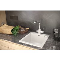 Кухонная мойка Paulmark Kante 50 PM105152-WH - Превью изображения №3 — Интернет-магазин Time-Shop