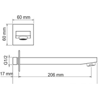 Излив Wasserkraft A091 - Превью изображения №2 — Интернет-магазин Time-Shop