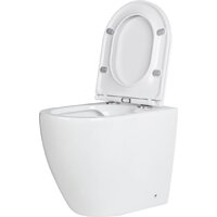 Унитаз приставной Roxen Antares 650185-01 Rimless Soft Close - Превью изображения №6 — Интернет-магазин Time-Shop