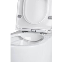 Унитаз приставной Roxen Antares 650185-01 Rimless Soft Close - Превью изображения №9 — Интернет-магазин Time-Shop