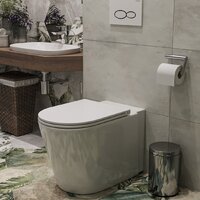 Унитаз приставной Roxen Antares 650185-01 Rimless Soft Close - Превью изображения №3 — Интернет-магазин Time-Shop