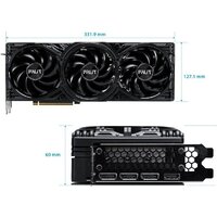 Видеокарта Palit GeForce RTX 5080 GamingPro OC V1 NE75080S19T2-GB2031Y - Превью изображения №10 — Интернет-магазин Time-Shop