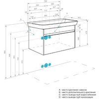  Акватон Тумба под умывальник Марти 80 1A283201MY010 - Превью изображения №7 — Интернет-магазин Time-Shop