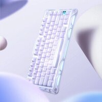 Клавиатура Gravastar Mercury K1 Special Edition Lavender Purple (GravaStar x Kailh Cherry Pink) - Превью изображения №3 — Интернет-магазин Time-Shop