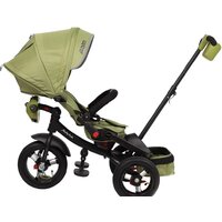 Детский велосипед Moby Kids Leader 360° 12x10 AIR (оливковый) - Превью изображения №3 — Интернет-магазин Time-Shop