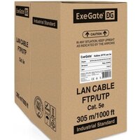 ExeGate SFTP4-C5e-CU-S24-IN-PVC-GY-305-FLUKE SFTP EX281809RUS