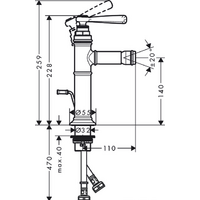 Смеситель Axor Montreux 16526000 (хром) - Превью изображения №2 — Интернет-магазин Time-Shop