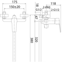 Смеситель Milardo Helic HELSB02M10 - Превью изображения №3 — Интернет-магазин Time-Shop