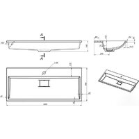 Умывальник Versalia Absolute 100 Black - Превью изображения №3 — Интернет-магазин Time-Shop