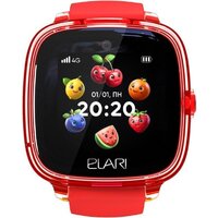Детские умные часы Elari KidPhone Fresh 4G (красный) - Превью изображения №3 — Интернет-магазин Time-Shop