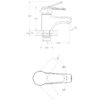 Смеситель G.Lauf LWZ1-A182 - Превью изображения №2 — Интернет-магазин Time-Shop