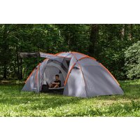 Кемпинговая палатка Sundays ZC-TT020-4P (2+2) (темно-серый/желтый) - Превью изображения №7 — Интернет-магазин Time-Shop