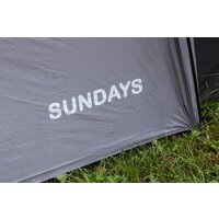 Кемпинговая палатка Sundays ZC-TT020-4P (2+2) (темно-серый/желтый) - Превью изображения №24 — Интернет-магазин Time-Shop