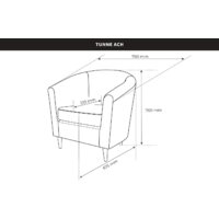 Интерьерное кресло Mio Tesoro Тунне (queen wool) - Превью изображения №8 — Интернет-магазин Time-Shop