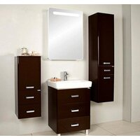  Акватон Америна 80 М Тумба коричневая (1.A169.1.01A.M43.0) - Превью изображения №2 — Интернет-магазин Time-Shop