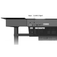 Геймерский стол Lian Li DK07X (черный) - Превью изображения №26 — Интернет-магазин Time-Shop