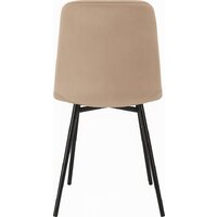 Стул Mio Tesoro Палермо (капучино/черный) - Превью изображения №3 — Интернет-магазин Time-Shop