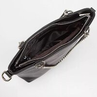 Женская сумка Poshete 845-SR20098OL-BLK (черный) - Превью изображения №3 — Интернет-магазин Time-Shop