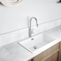 Кухонная мойка Globalo Aurilio 80.1 White Clean Tech - Превью изображения №4 — Интернет-магазин Time-Shop