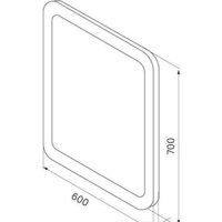 IDDIS Зеркало Edifice ЗЛП108 - Превью изображения №5 — Интернет-магазин Time-Shop