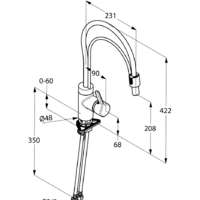 Смеситель Kludi Bingo Star 428590578 - Превью изображения №2 — Интернет-магазин Time-Shop