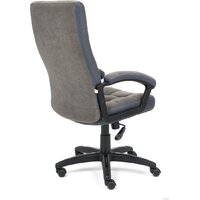 Офисное кресло TetChair Trendy (флок/ткань, серый) - Превью изображения №4 — Интернет-магазин Time-Shop