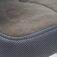 Офисное кресло TetChair Trendy (флок/ткань, серый) - Превью изображения №8 — Интернет-магазин Time-Shop