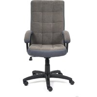 Офисное кресло TetChair Trendy (флок/ткань, серый) - Превью изображения №2 — Интернет-магазин Time-Shop