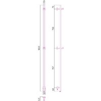 Полотенцесушитель Сунержа Аскет 1650 30-0850-1650 - Превью изображения №3 — Интернет-магазин Time-Shop