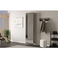 Тумба для обуви Трия Тип 16 с зеркалом (дуб сонома/белая шагрень) - Превью изображения №11 — Интернет-магазин Time-Shop